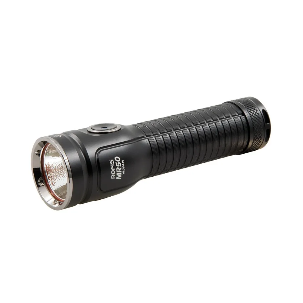 

Rofis MR50 CREE XHP50.2 LED 2500 lumens micro-USB rechargeable LED Flashlight