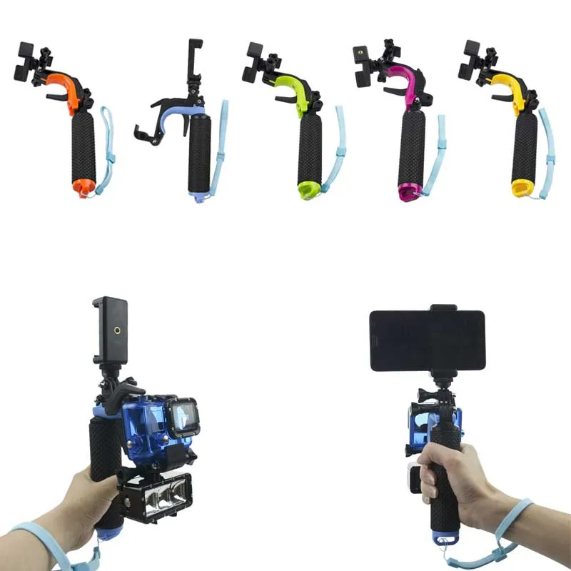 

Universal Selfie Sticks Floating Hand Grip Handle + Pistol Trigger Shutter Stabilizer Kit For GoPro Hero 5 Hero 4 Hero 3 GDeals