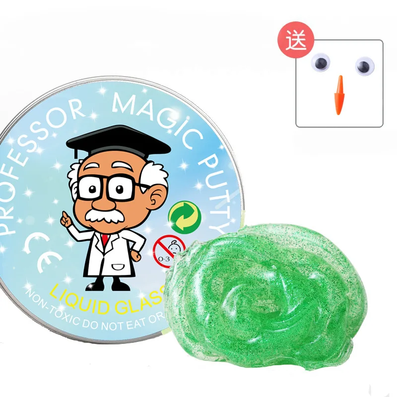 2019 Transparent Slime Toys Crystal Glue for Fluffy Putty Cloud Slime Plasticine Clay Light Polymer Kids Antistress Toy Gift (14)