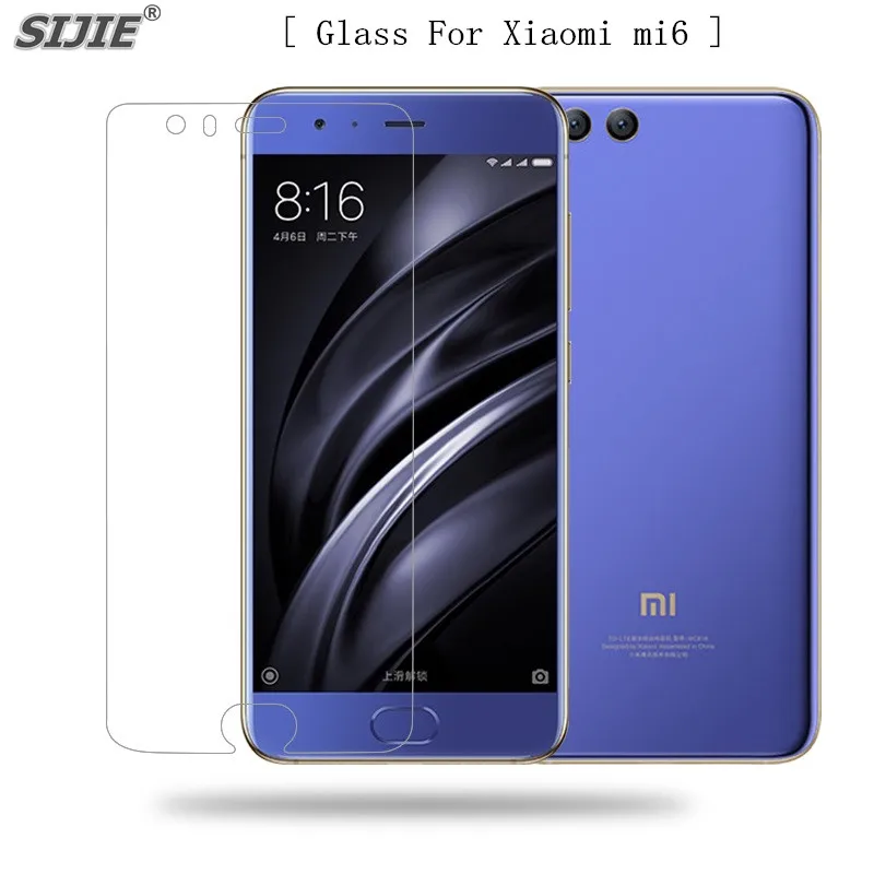 

SIJIE Ultrathin Tempered Glass for Xiaomi mi6 Screen Protector Toughened Protective Explosion proof Film for xiaomi 6