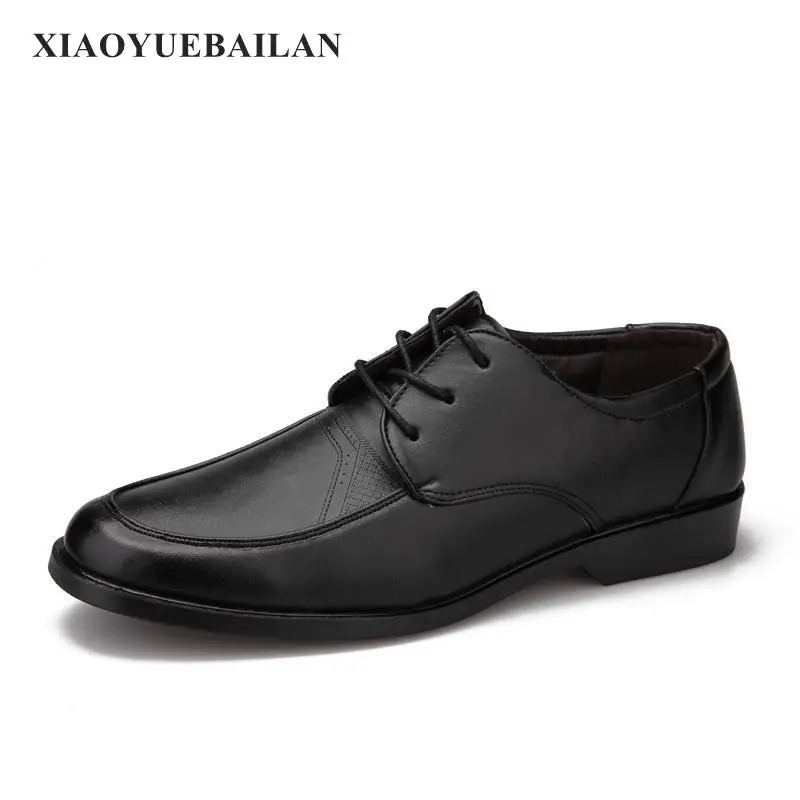 

Men's Business Lace Anti Slip Black Shoes
