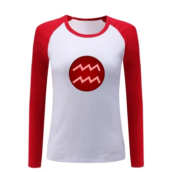 

Funny Constellation For Aquarius Cancer Capricorn Aries Taurus Gemini Leo Symbol Design Women's Lady Print T-Shirt Graphic Tee