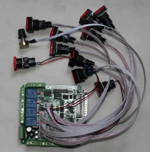

6 axis MACH3 all isolated interface board high-speed optocoupler CNC interface board engraving machine CNC