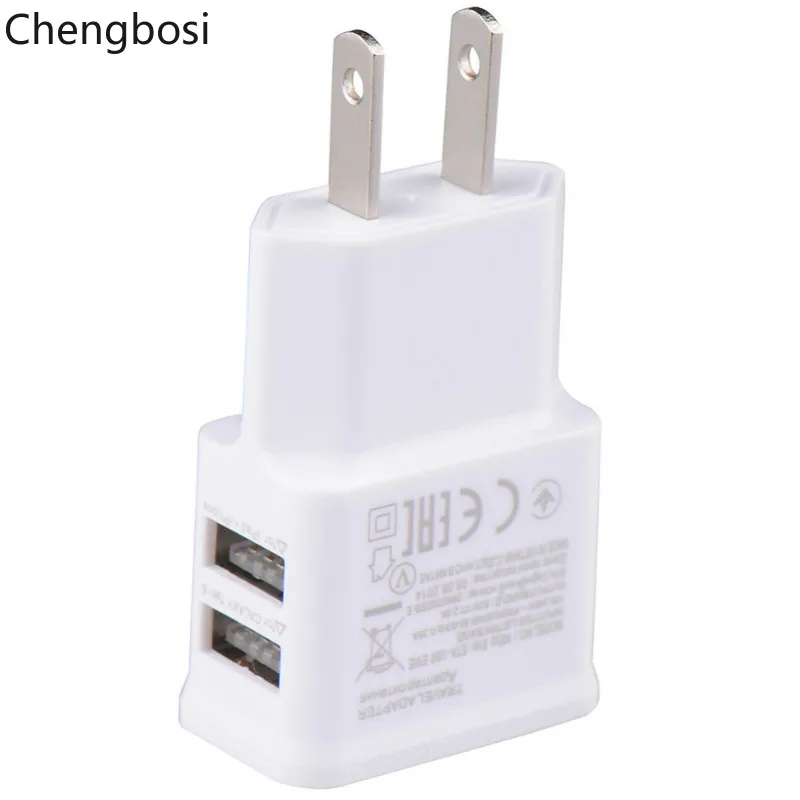 5 V 2A 1A الهاتف المحمول شاحن شاحن USB مزدوج رئيس بالنسبة لنا الاتحاد الأوروبي السفر شاحن الهاتف الذكي العالمي هاتف محمول لفون