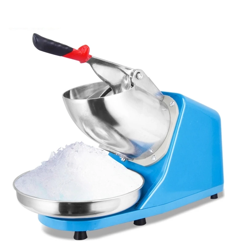 

Electric Ice crusher shaver snow cone ice block making machine household commercial ice slush sand maker ice tea shop EU US