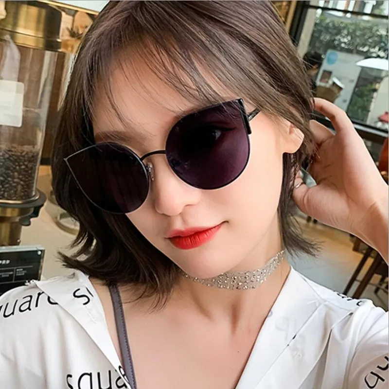 Cat Eye Sunglasses 2019 Fashion Brand Design Women's Sunglasses Metal Frame Trends Women's Sunglasses UV400 Oculos De Sol Cat Eye Sunglasses 2019 Fashion Brand Design Women's Sunglasses Metal Frame Trends Women's Sunglasses UV400 Oculos De Sol