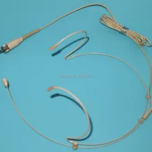 Профессиональная гарнитура с головным креплением микрофон для Sennheiser беспроводной-3,5 мм ключ для ремонта объективов штекер-всенаправленный микрофон SE-A001