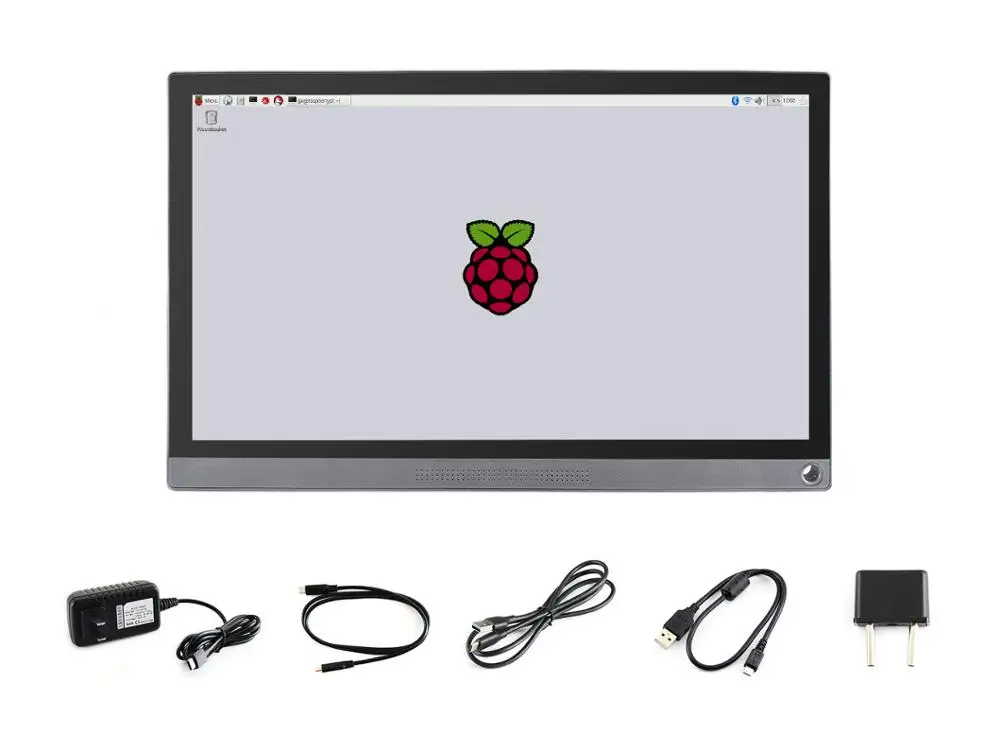 Waveshare 15 6 дюймовый универсальный портативный сенсорный монитор 1920*1080 Full HD IPS HDMI/Type C