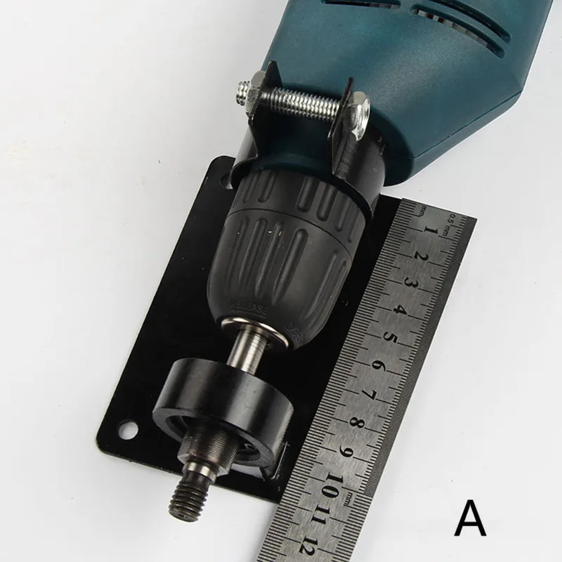 1 компл. Электрическая ручная дрель резка Полировка шлифовальный Стенд Сиденья Настольный фиксированный кронштейн конвертер аксессуары для электроинструмента
