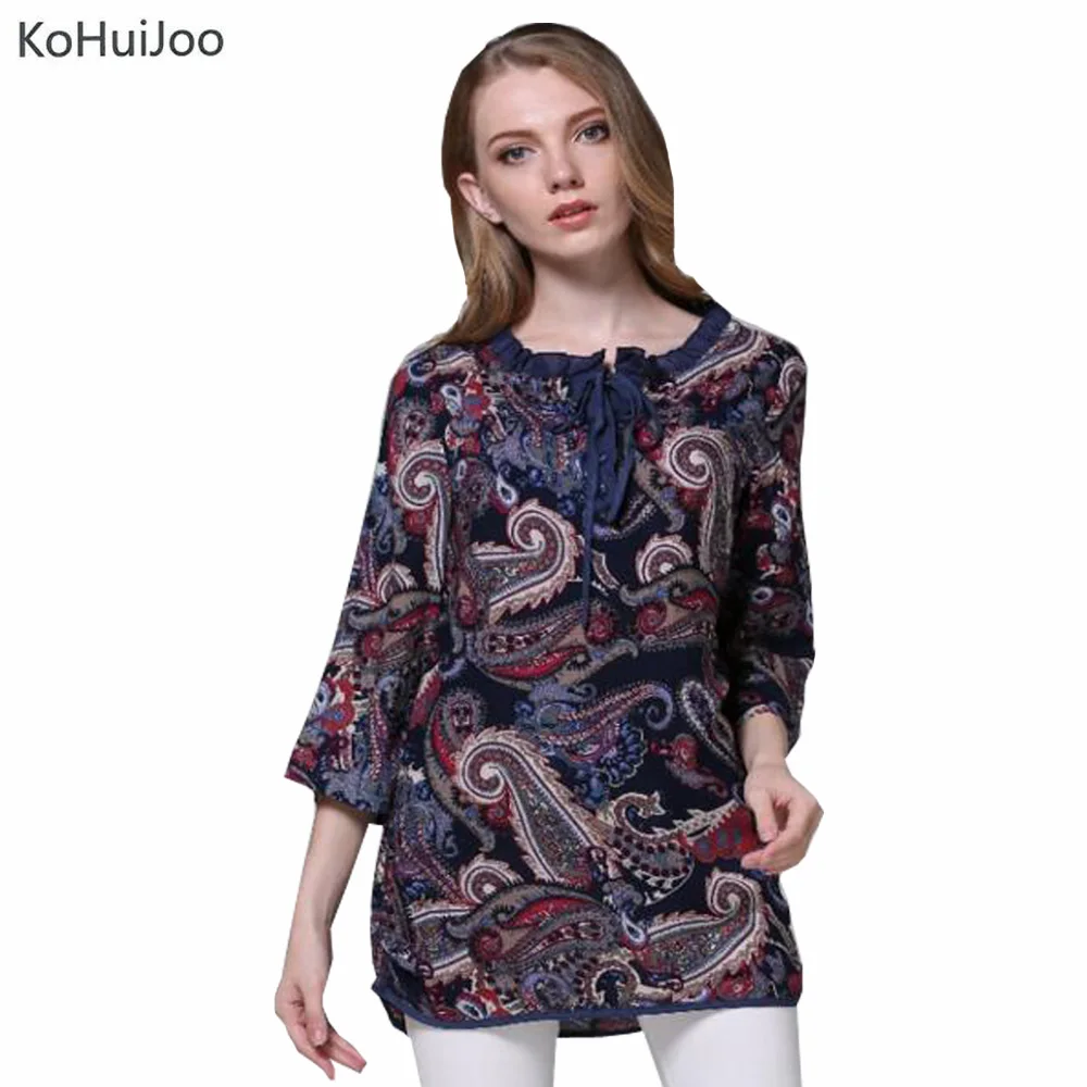 

2019 New Spring Summer Women Retro Vintage Shirts Buttons 2 wear Casual Loose Long Blouse Fashion Plus Size Thin Tops Clothing