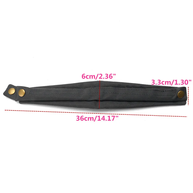 Kiwarm 36 см/14.17x6 см/2.36x3.3 см/1.3 см Ткань Нескользящие Рюкзак плеча СРПД Pad для средних Размеры Открытый Дорожная сумка