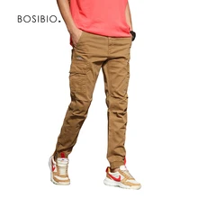 Весна-осень, мужские брюки-карго, длинные, в Военном Стиле, для улицы, высокое качество, длинные брюки, повседневные, хлопок, хаки, Мужские штаны, G3551