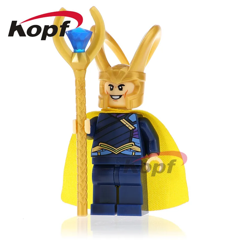 

XH 655 Building Blocks Loki Figures Avengers Block Toy Super Heroes Wars Model Action Bricks Kids Toys Collection Hobbies Gift