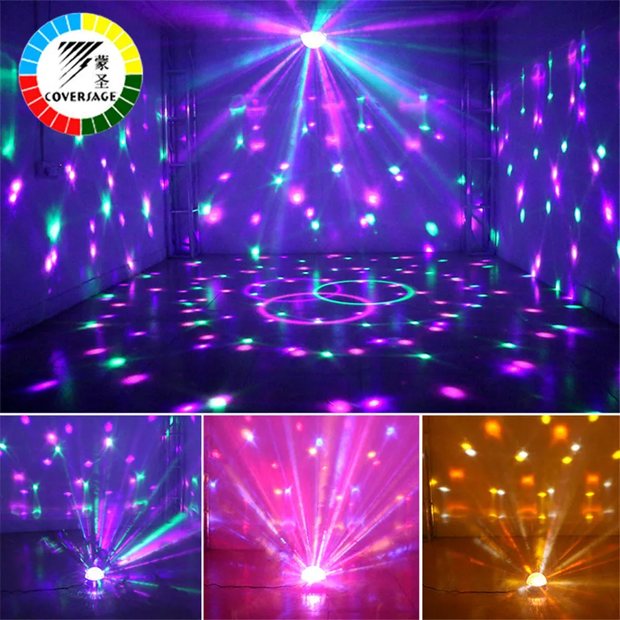 Coversage Led диско вечерние свет этапа клуб USB DJ лазерного Bluetooth музыку Динамик с