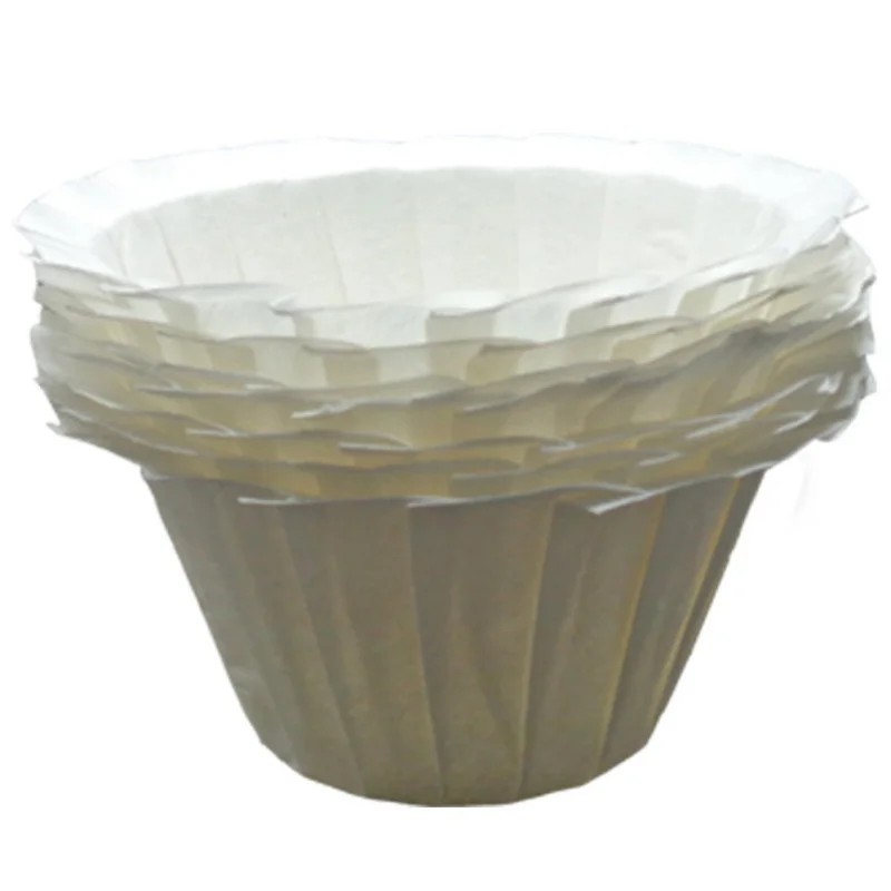 

50Pcs Home Kitchen Coffee Filters Disposable Paper Filters Cups Replacement Coffee Filters Hot