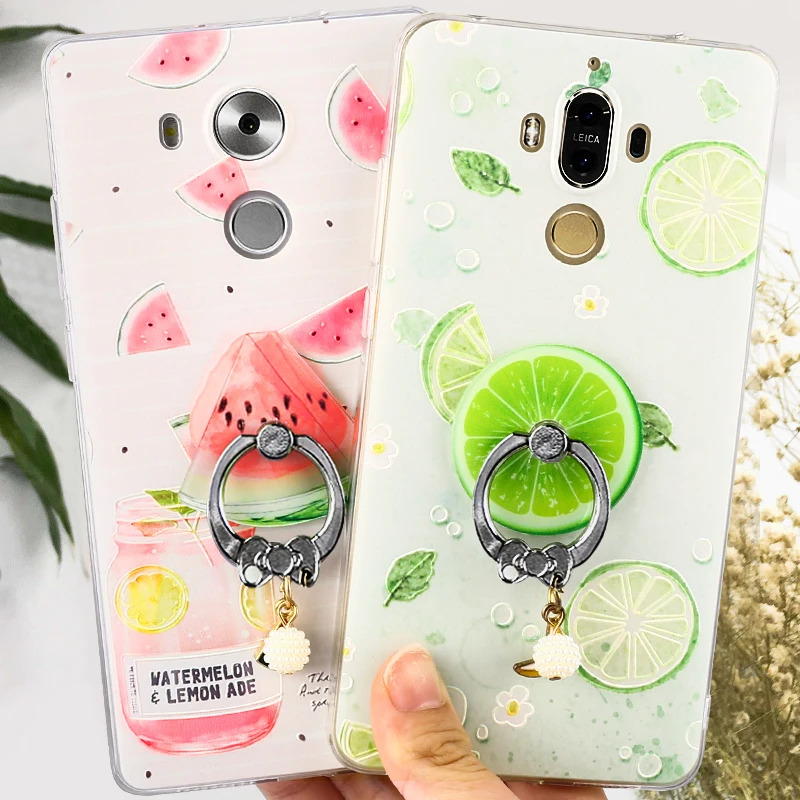 

3D Fruit case Huawei mate 9 Case cover,Silicone Soft protector For Huawei mate 9 phone cases 100% BiNFUL