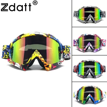 

Zdatt Ski Goggles motocross kids Anti-fog Big Ski Mask Glasses Skiing Snow Snowboard Goggles Men Women Ski Eyewear