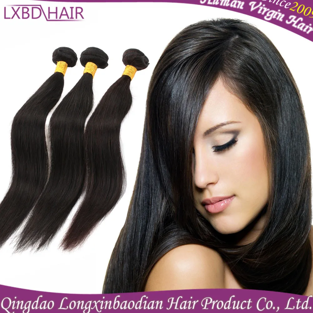 

indian Virgin Hair Straight 3 Bundles Straight indian Hair 100g/pc Human Hair Extensions Bele 100% Unprocessed Virgin Hair