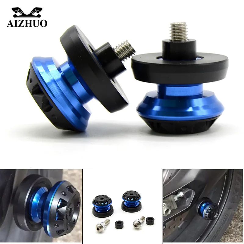8mm Stand Screw Swingarm Spool Slider Motorcycle For SUZUKI SFV650 Gladius 2009-2014 GSF Bandit1250/S 2007-2008 GSF 1250s Bandit