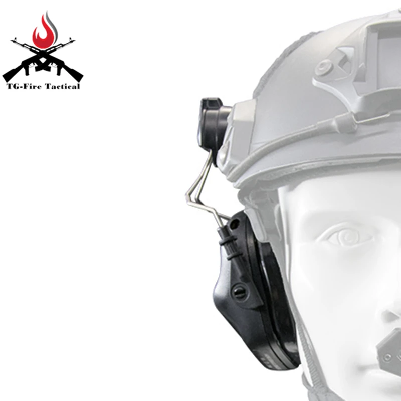 Adaptador de Fone de Ouvido para Arc Opsman Earmor Headset Trilhos Acessório Adaptador Kit Rail Acessórios Capacete Tático Rac Mod. 1274758 3 ARC Rail Adaptador Acessórios Capacete Tático