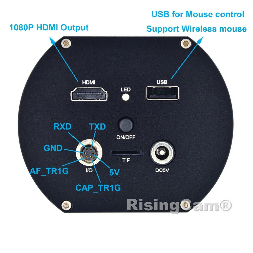 Автофокус 1080p 60fps SONY imx307 CMOS сенсор микроскоп камера 1X-14X зум объектив HDMI автофокус видео микроскоп