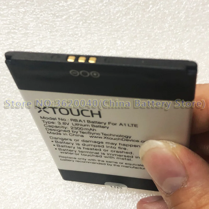 Сменный аккумулятор GND 3 8 в 2300 мАч RBA1 для смартфона XTOUCH A1 LTE Li Ion bateria полимерная