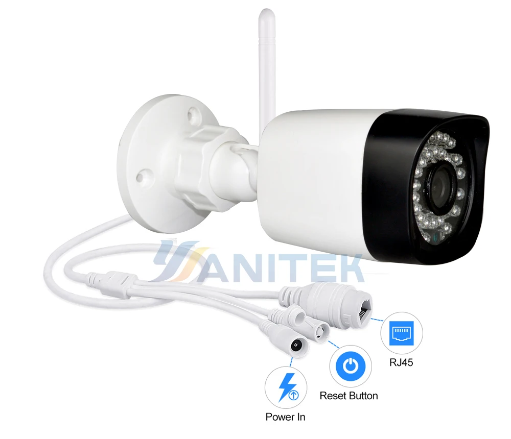 Wi Fi наружная IP камера 1080P 960P 720P беспроводная водонепроницаемая ip безопасности 2MP