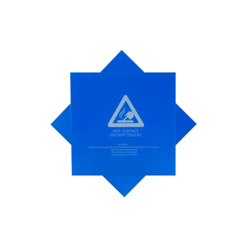 

5pc 220x220x0.5mm Blue Frosted Heated bed For Wanhao i3 Anet A8 A6 Tarantula 3D Printer Sticker Build Sheet build plate tape