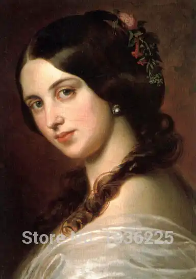 Decoración de pared para el hogar colgante de artistas calificados pintados  a mano retrato mujer pintura al óleo clásica pintura artística sobre lienzo  para la venta Decoración|art painting|oil paintingpaintings for sale -
