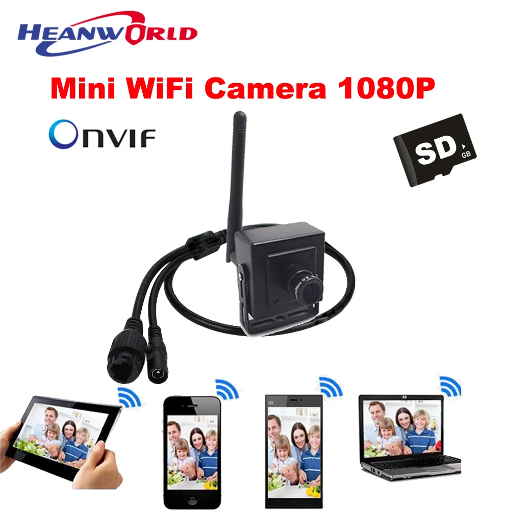 Мини HD Wifi IP камера 2.0MP 1080P Беспроводная сетевая камера P2P маленькая камера ONVIF CCTV камера безопасности iPhone Android приложение