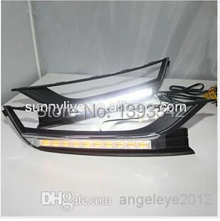 

FOR 2011 TO 2014 Year Passat V6 B7 LED Daytime Running Light with LED Turn lights v2