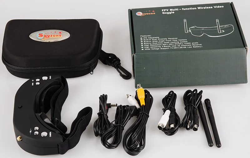 SKYZONE 32CH 5 8G FPV Goggles V2 SKY01|fpv goggles|5.8g fpvskyzone fpv goggles |