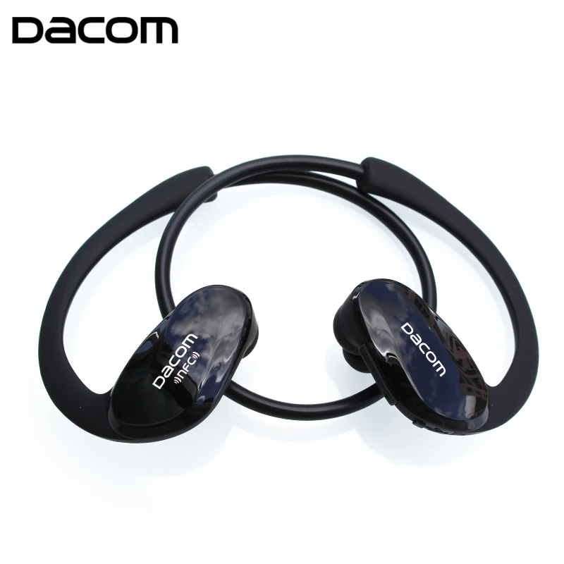 Dacom Athlete Bluetooth гарнитура беспроводная спортивная Гарнитура наушники стерео музыка наушники Fone De Ouvido с микрофоном и NFC