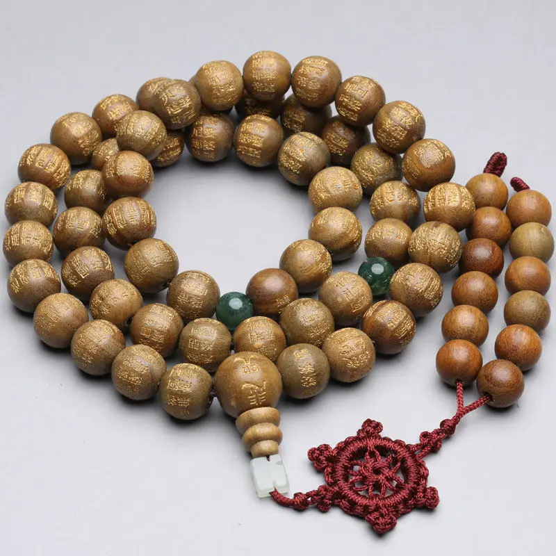tibetan prayer beads necklace
