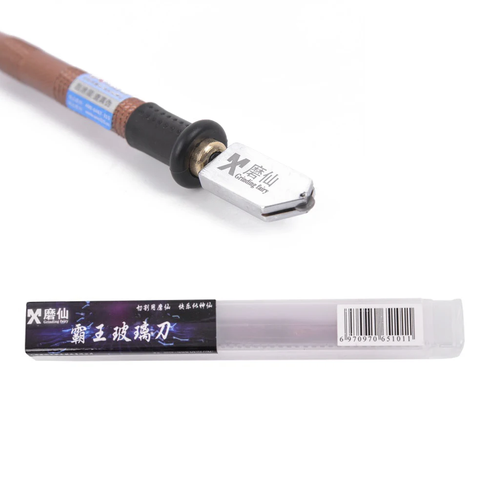 Glass Cutter Tile Glass Cutter Tile Cutting Tool 1pcs High Quality Diamond Glass Cutter Alloy Cutting Wheel Metal Handle Head for glass mirror tile etc cutting Glass knife tools