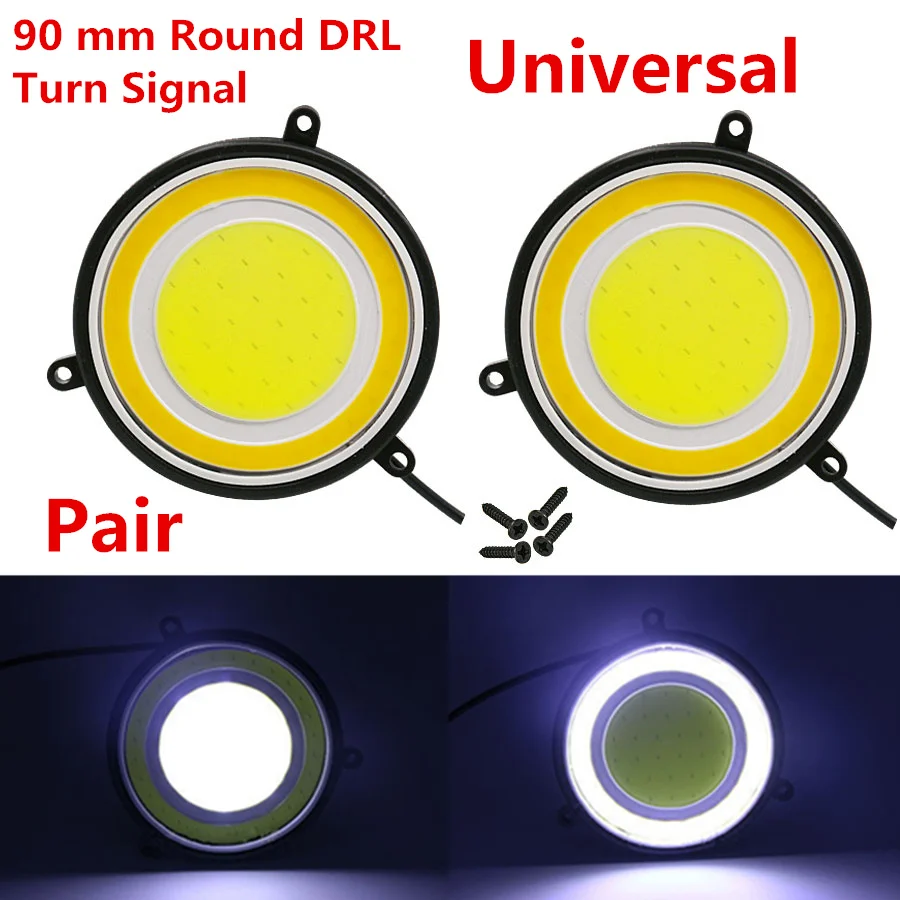 1 пара автомобильные светодиодсветильник поворотники 90 мм|car light|light signallight turn signal |