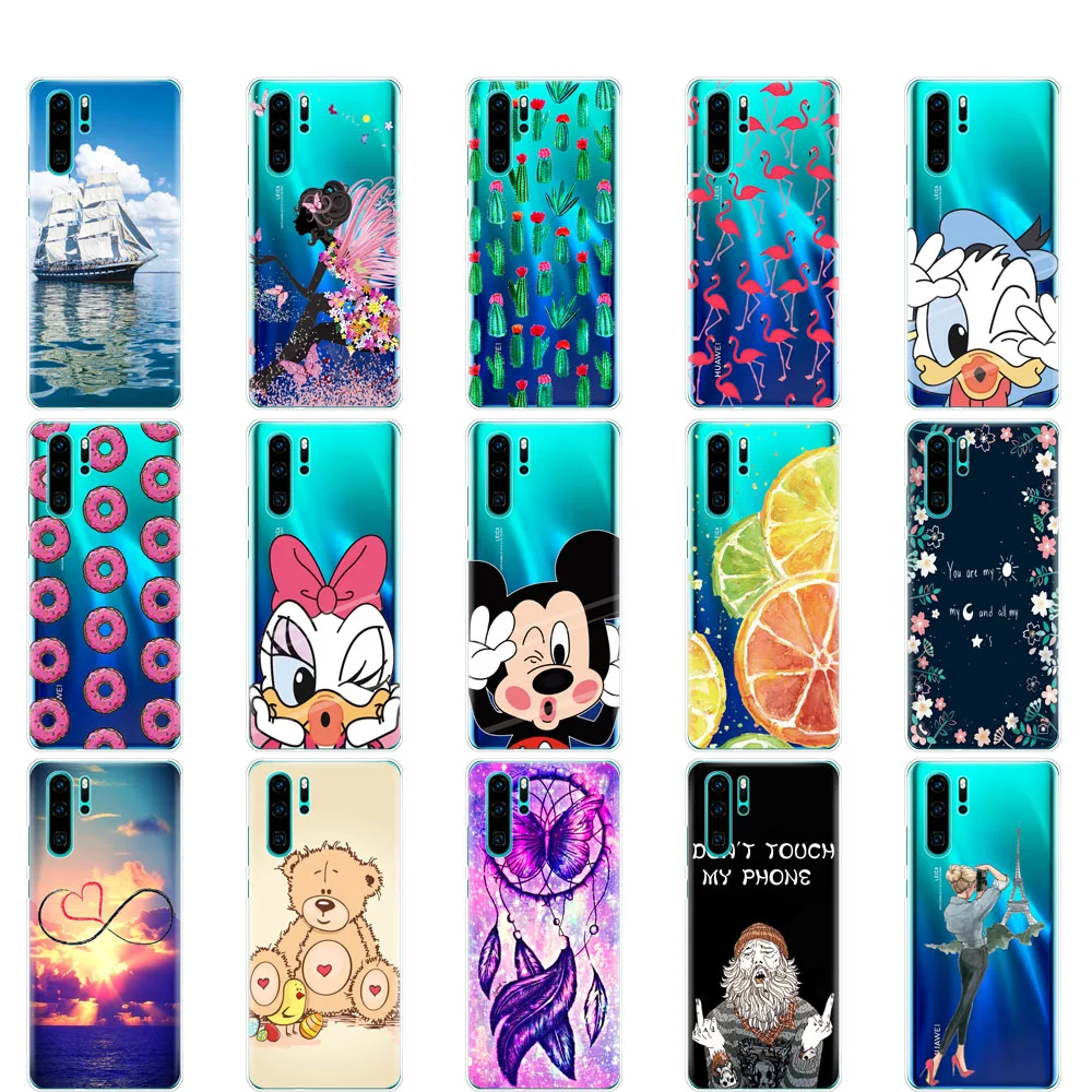case for Huawei P30 Pro Case Huawei P30Pro Case Silicone TPU Phone Back Cover On Huawei P30 Pro VOG-L29 ELE-L29 P 30 Lite Case