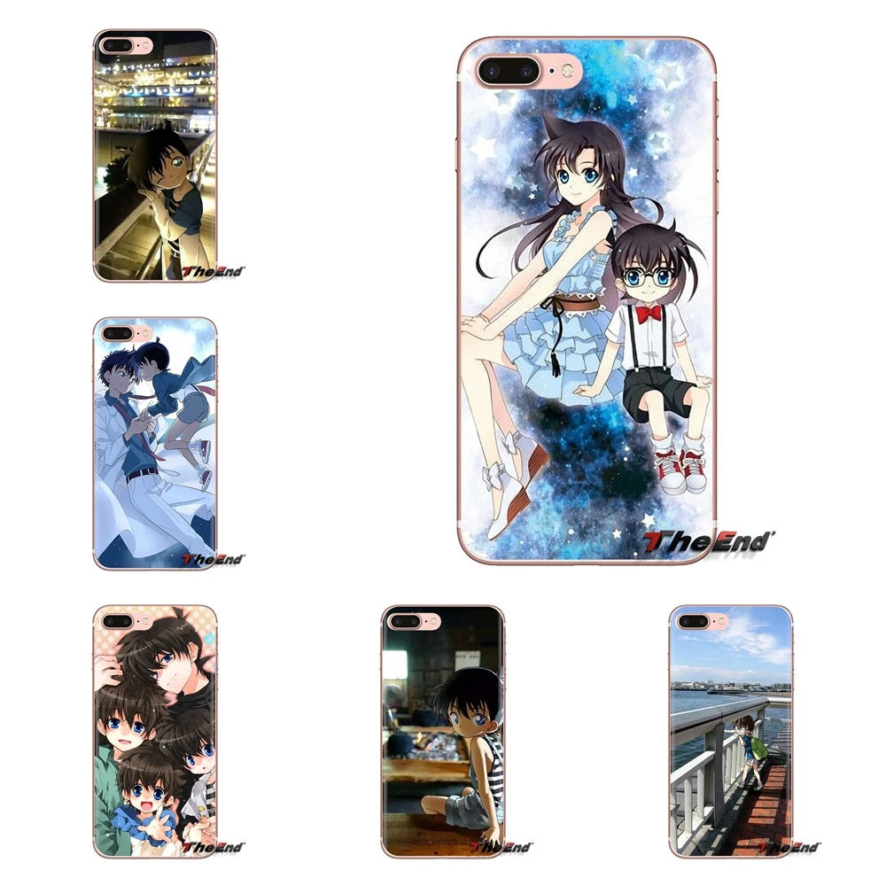 Чехол для телефона Edogawa Conan Closed Detective Sony Xperia Z Z1 Z2 Z3 Z5 compact M2 M4 M5 C4 E3 T3 XA Huawei Mate 7 8 Y3II |
