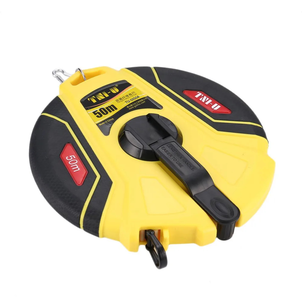 

TNI-U Glass Fibre Measuring Tape Hand-held Type Retractable Flexible Ruler Measuring Tools Stadiometer Home Factory Office