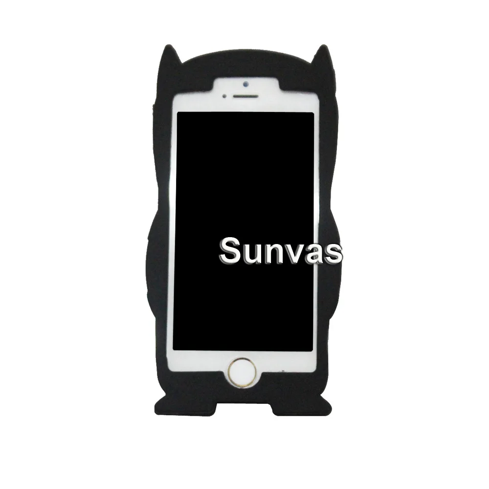 Для iPhone 5, 5S, 5C, SE, 6, 6s, 7, 8 Plus, X, XS, XR, XS Max, 3D, милый детский чехол для мобильного телефона с мультяшными животными, мягкий силиконовый чехол-накладка