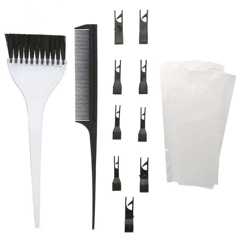 Fashion Professional Hairdressing Hair Applicator Brush Hair Highlight Dye Salon Tool Hair