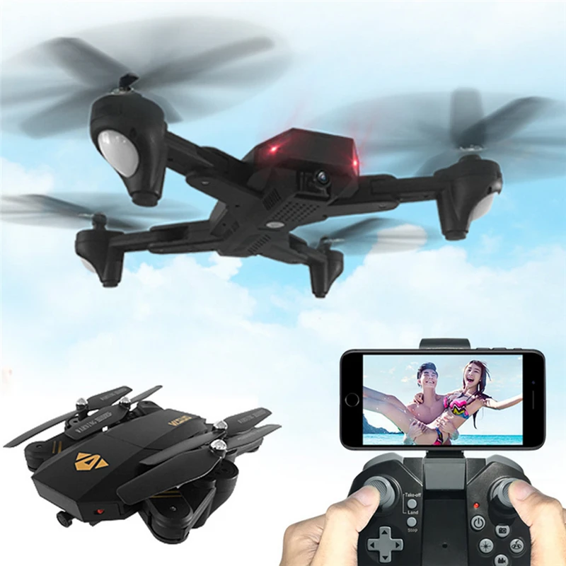 

Good Quality 2.4G 4-Channel 6-Axis Altitude Hold HD Camera RC Quadcopter Drone Selfie Foldable Great Toy Gift for Children