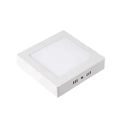 12 Вт (170x170 мм) 24 Вт (300x300 мм) не мерцания поверхностного монтажа светодио дный Панель лампа Водонепроницаемый IP54 для Ванная комната, терраса