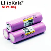 8 шт. Новинка LiitoKala INR 18650 Батарея 3,7 V 3000mAh INR18650 30Q литий-ионные аккумуляторы