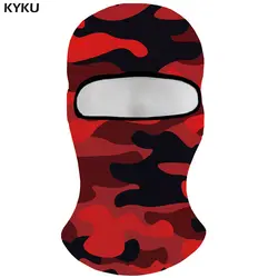 KYKU Camo Skullies шапочки Для мужчин камуфляж Casquette Краски 3d печатных шапочка Балаклава военной шлем Для мужчин s шапочка Зимняя