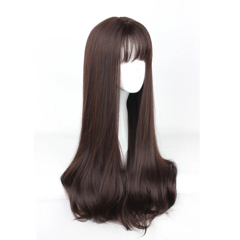 MCOSER 70CM Japón y Corea del Sur pelo sintético aire Bang Mezcla Color Harajuku Cosplay peluca 100% fibra de alta temperatura peluca-635 MCOSER 70CM Japón y Corea del Sur pelo sintético aire Bang Mezcla Color Harajuku Cosplay peluca 100% fibra de alta temperatura peluca-635