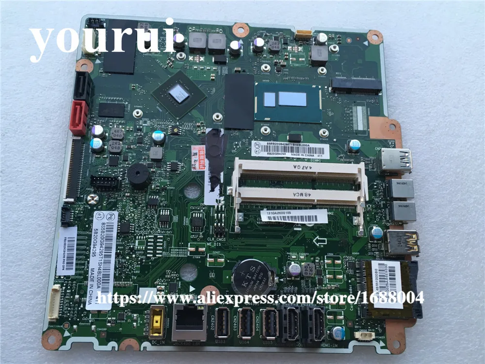 For Lenovo IdeaCentre AIO C4030 C40-30 motherboard CPU 3205U DDR3 5B20J39809 CIHASWS2 6050A2650901 A01 mainboard full test For Lenovo IdeaCentre AIO C4030 C40-30 motherboard CPU 3205U DDR3 5B20J39809 CIHASWS2 6050A2650901 A01 mainboard full test