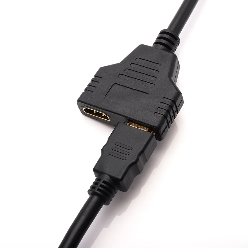 Кабель-разветвитель HDMI 1 Male To Dual HDMI 2 Female Y Splitter адаптер в HDMI HD светодиодный ЖК-телевизор 30 см 1 в 2 Splitter адаптер конвертер