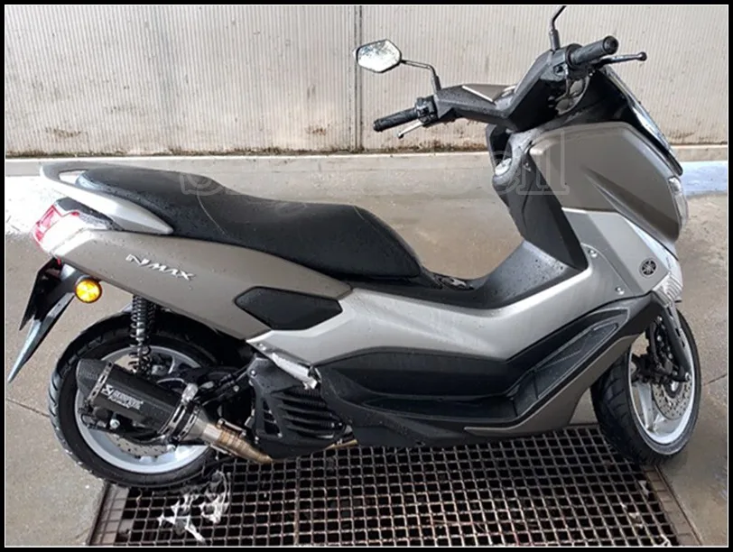 Лазер NMAX Akrapovic мотоцикл глушитель полная система слипоны для Yamaha 125 155 NMAX125 NMAX155 2015