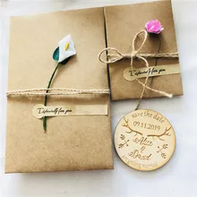 Индивидуальный Свадебный магнит на заказ Деревянный сохранить дату магнит выгравированное имя сохранить дату магнит Свадебные сувениры Аксессуары